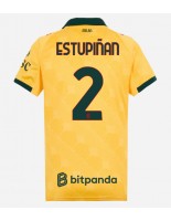 AC Milan Pervis Estupinan #2 Kolmaspaita Naisten 2025-26 Lyhythihainen